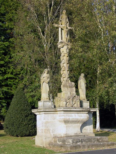 Calvarie, gesneden door de Cabedoche Freres, 1827 door French School