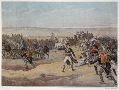 Campagne (Expeditie) van Egypte (1798-1801), Armee van het Oosten: Wandeling door de woestijn. 1798. door French School