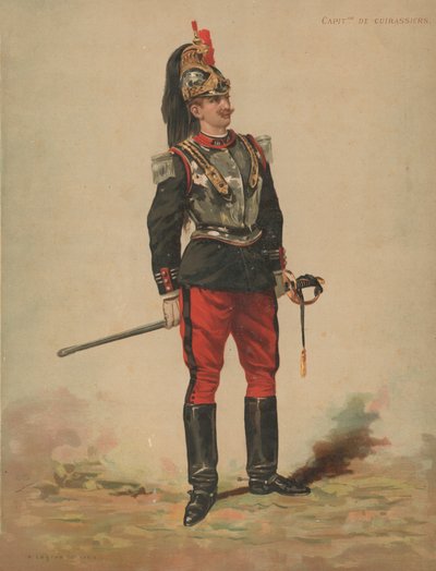Kapitein van de Cuirassiers door French School