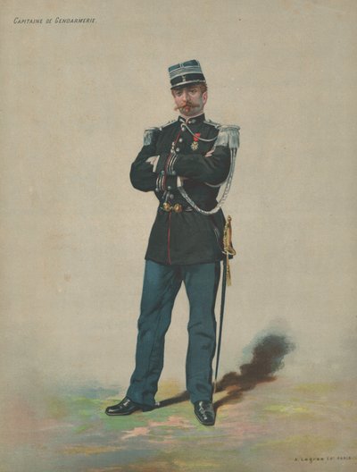 Kapitein van de Gendarmerie door French School