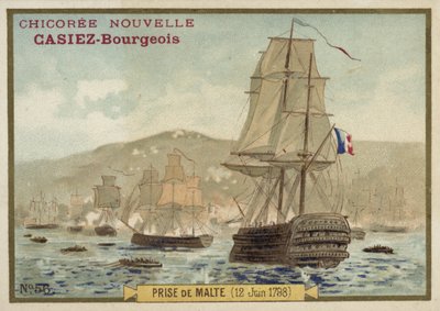 Inname van Malta door de Fransen, 12 juni 1798 door French School