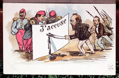 Karikatuur van J