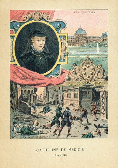 Catherine de Medici door French School