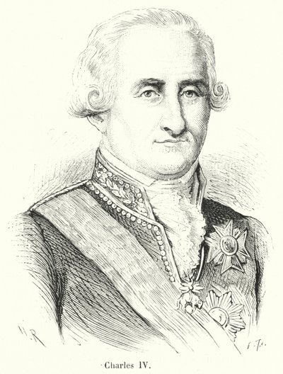 Karel IV door French School
