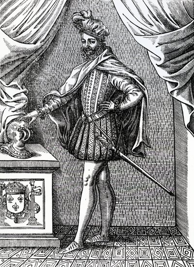Charles IX (1550-74), Koning van Frankrijk, 1573 door French School