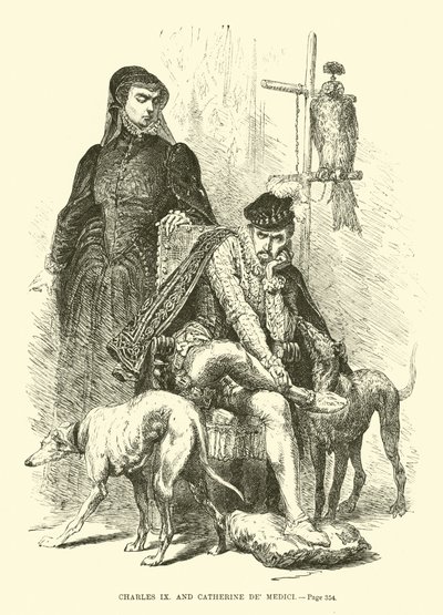 Karel IX en Catharina de
