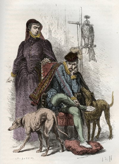 Karel IX en Catharina de