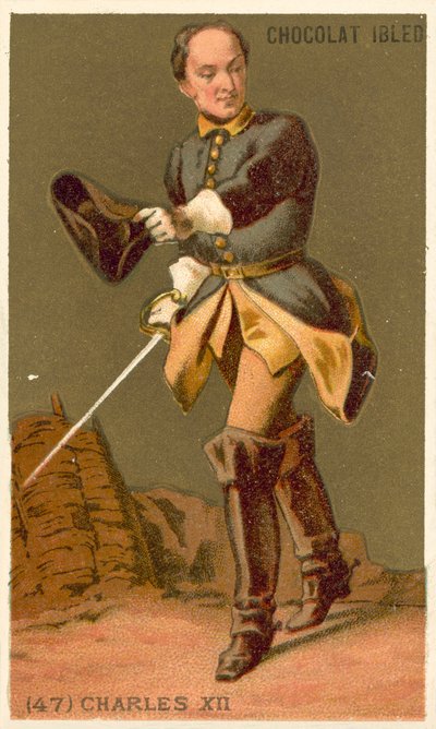 Karel XII van Zweden door French School