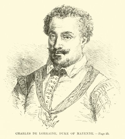 Charles de Lorraine, hertog van Mayenne door French School