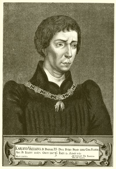 Karel de Stoute door French School