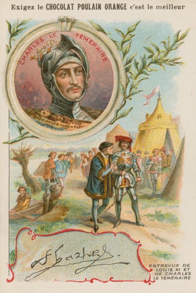 Karel de Stoute door French School