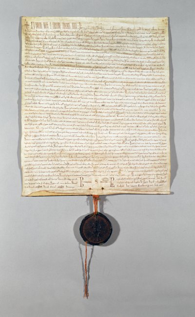 Handvest van de Peronne Commune, verleend door Philippe Auguste (1165-1223) 1209 door French School