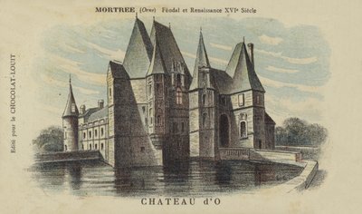 Kasteel van O, Mortree, Orne door French School