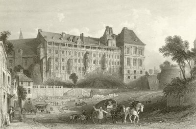 Kasteel van Blois door French School