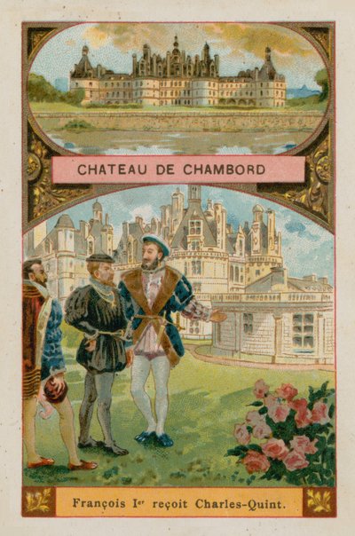 Kasteel van Chambord door French School