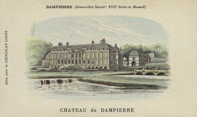 Kasteel van Dampierre, Dampierre, Seine-et-Oise door French School