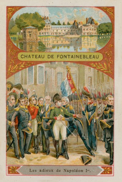Kasteel van Fontainebleau door French School