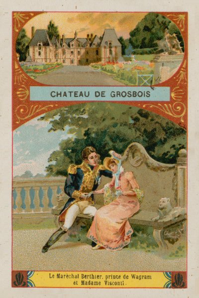 Kasteel van Grosbois door French School