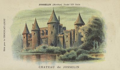 Kasteel van Josselin, Josselin, Morbihan door French School