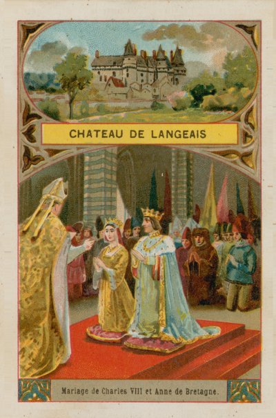 Kasteel van Langeais door French School
