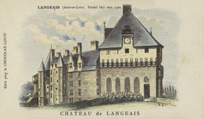 Kasteel van Langeais, Langeais, Indre-et-Loire door French School