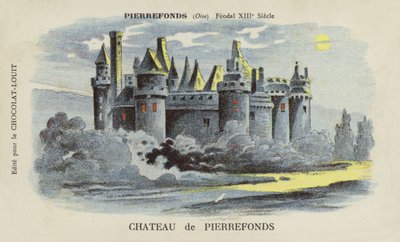 Kasteel van Pierrefonds, Pierrefonds, Oise door French School