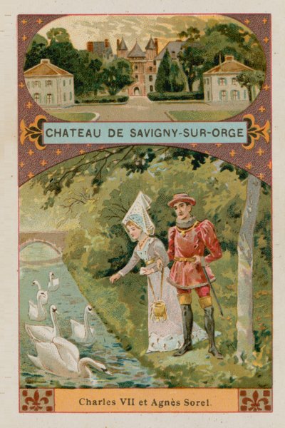 Kasteel van Savigny-sur-Orge door French School