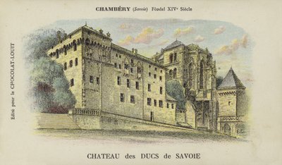 Kasteel van de Hertogen van Savoie, Chambery, Savoie door French School