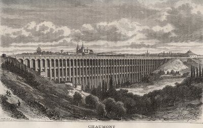 Chaumont - Haute-Marne - gravure in 
