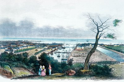 Cherbourg, Normandië door French School