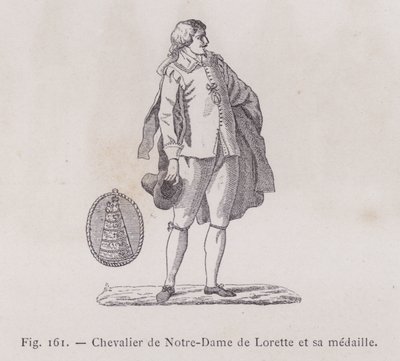 Ridder van Onze-Lieve-Vrouw van Loreto en zijn medaille door French School