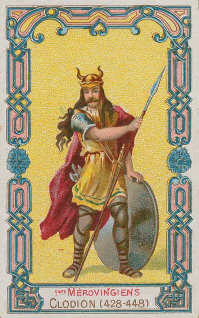Chlodio, Merovingische koning van Frankrijk van 428-448 door French School