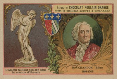 Chocolat Poulain Orange handelskaart door French School