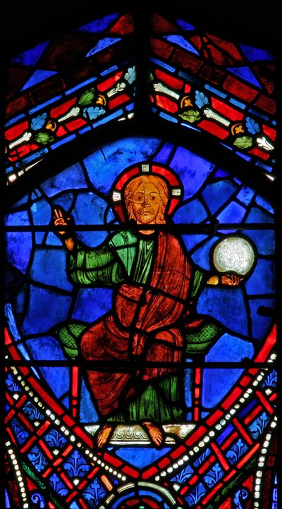 Christus - Majestas Domini door French School