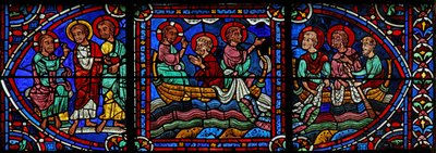 Christus roept Jakobus en Johannes door French School