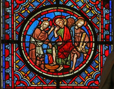 Christus wast de voeten van zijn discipelen door French School