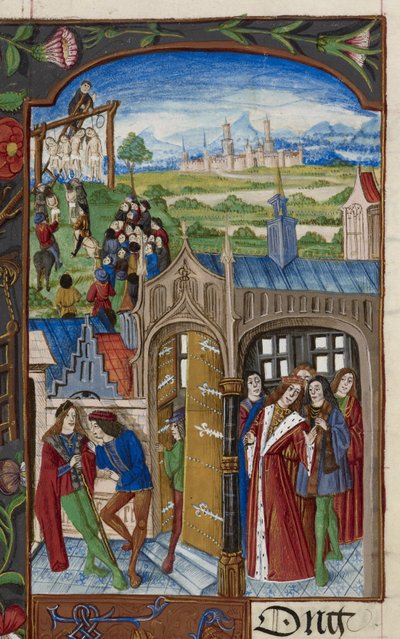 Kronieken van Frankrijk of van Saint Denis, Parijs door French School