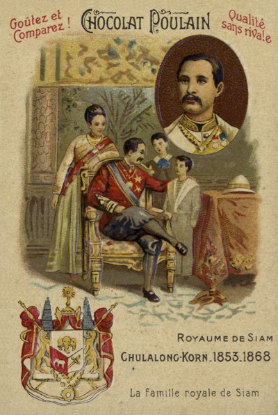 Chulalongkorn, koning van Siam door French School