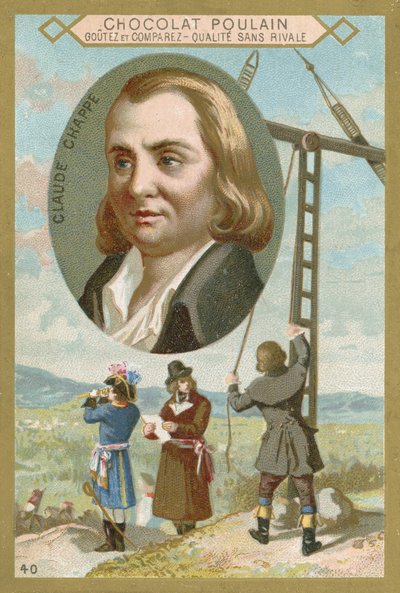 Claude Chappe, Franse uitvinder door French School