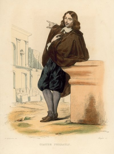 Claude Perrault door French School