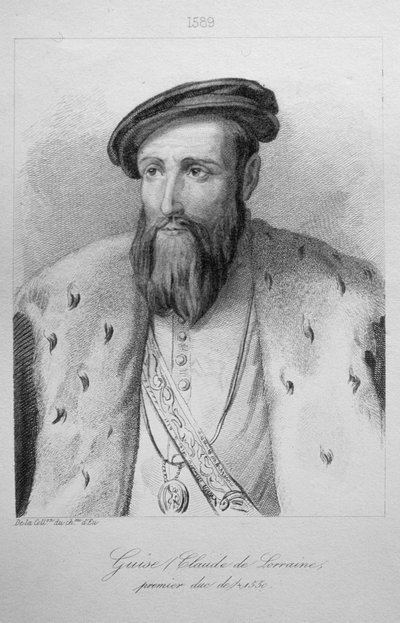 Claude de Lorraine, 1e Hertog van Guise (1496-1550) door French School