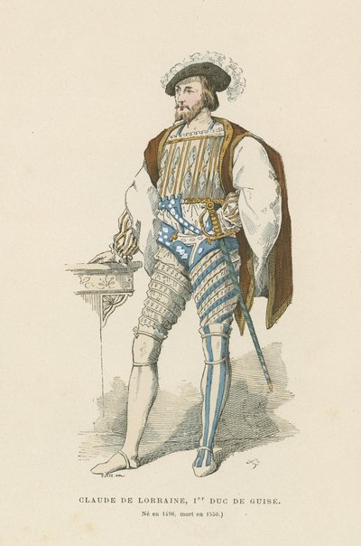Claude van Lotharingen, hertog van Guise door French School