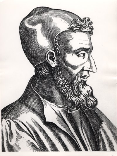 Claudius Galenus van Pergamum (ca.131-ca.201) door French School
