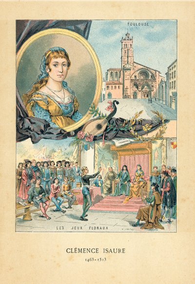 Clemence Isaure door French School