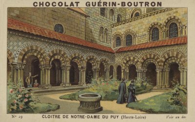 Klooster van Notre-Dame du Puy, Haute-Loire door French School