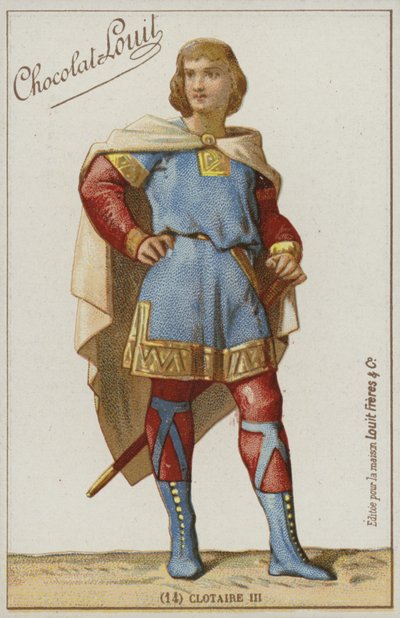 Clotaire III door French School