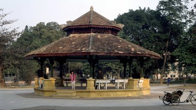 Koloniale architectuur in Vietnam: Kiosk in 