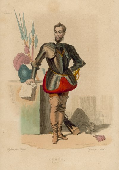 Louis I de Condé door French School
