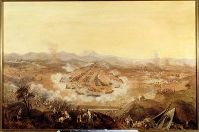 Verovering van Algerije: De Slag bij Isly op 16/08/1844 door French School
