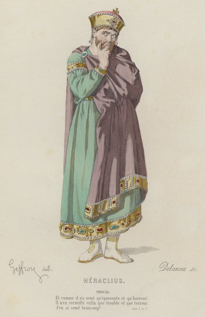 Corneille, Heraclius, Act I, Sc I door French School